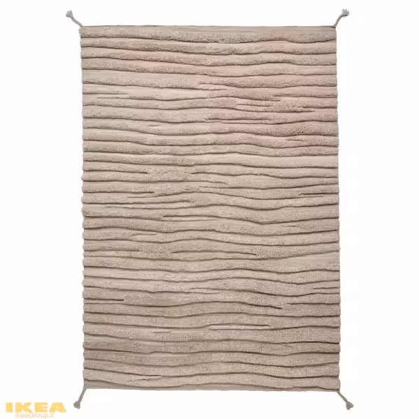 فرش پر پرز دستباف مدل BANKKONTOR | برند ایکیا | ارسال 5 روز کاری