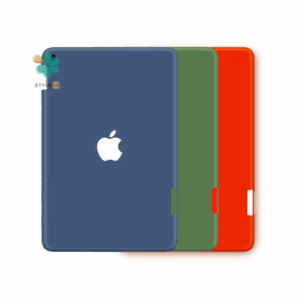 کاور آیپد سیلیکونی جا قلم دار مناسب Apple iPad 9.7 2017