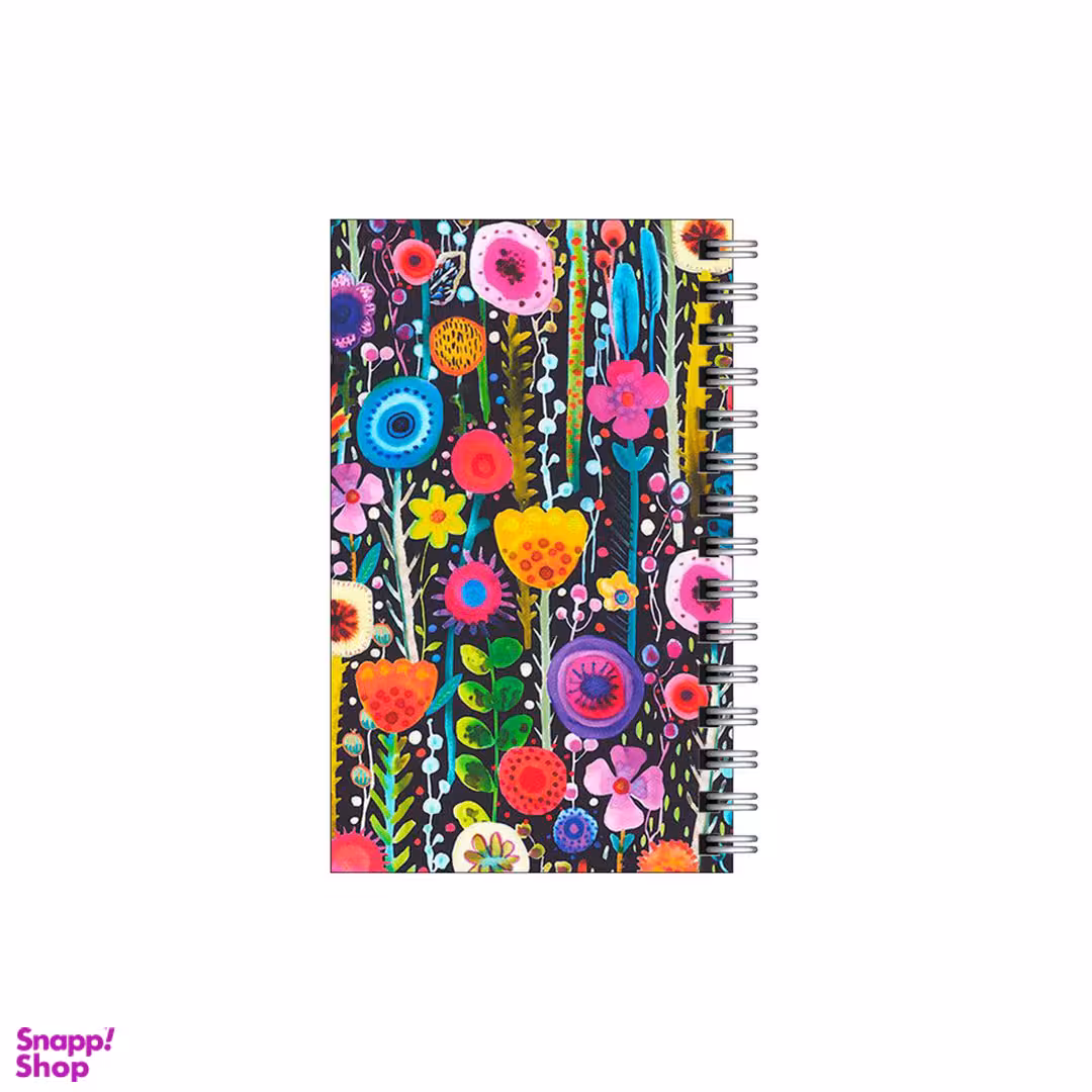 دفترچه یادداشت 60 برگ مدل to do list طرح گل گلی کد 2931526