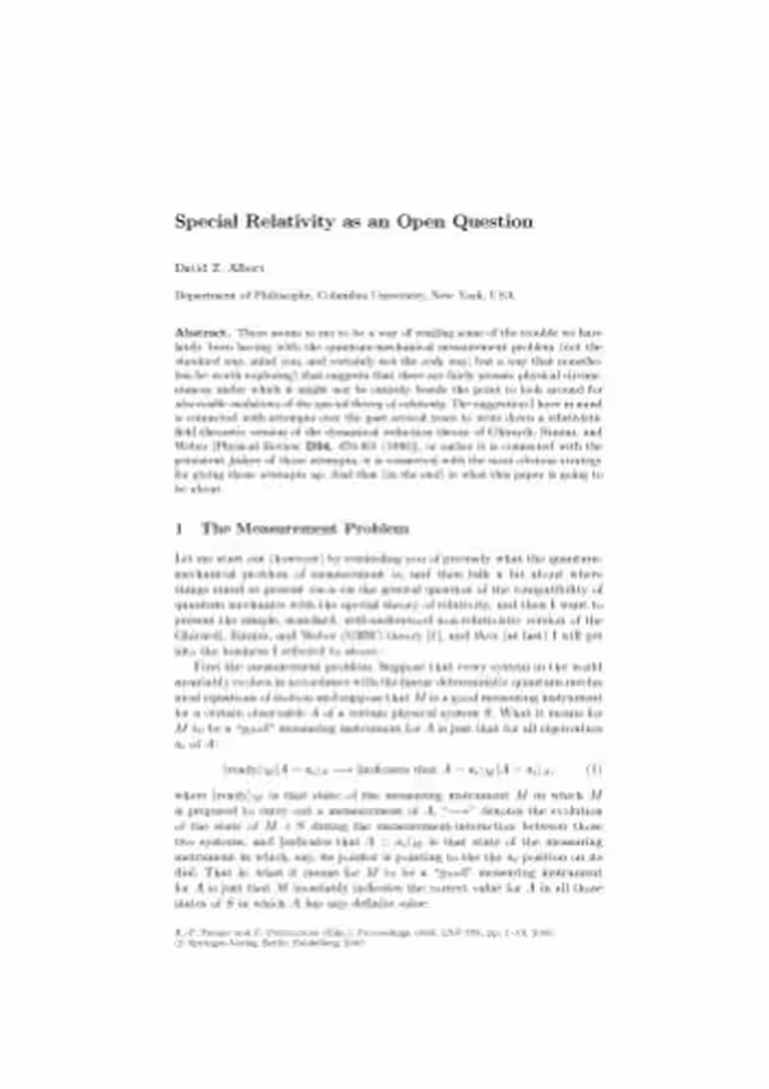 خرید و دانلود نسخه کامل کتاب Relativistic Quantum Measurement and Decoherence: Lectures of a Workshop Held at the Istituto Italiano per gli Studi Filosofici Naples, April 9–10, 1999