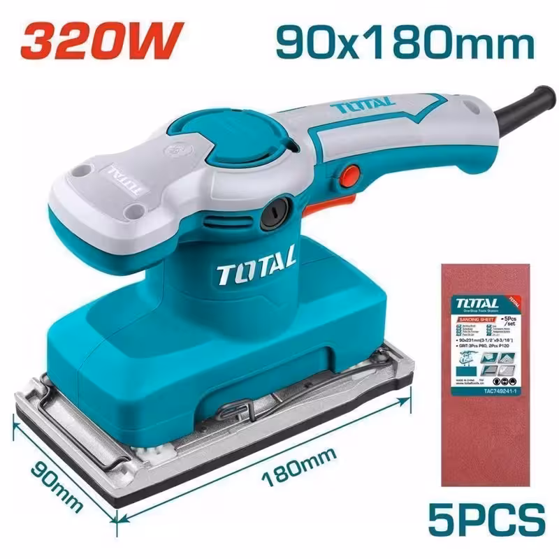 سنباده لرزان توتال مدل TF2031256