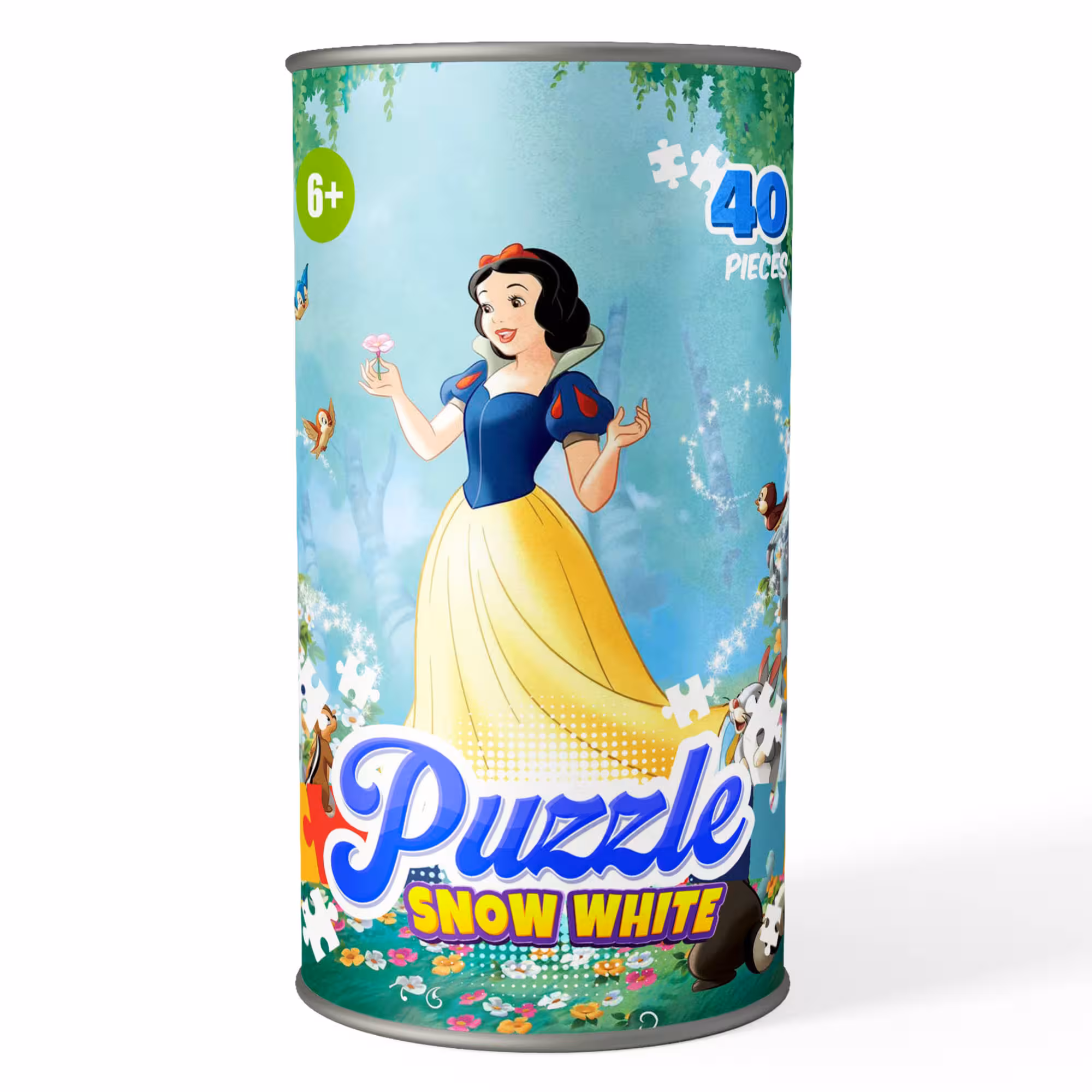 پازل 40 تکه کارتون سفید برفی