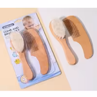 شونه برس چوبی kokibebe