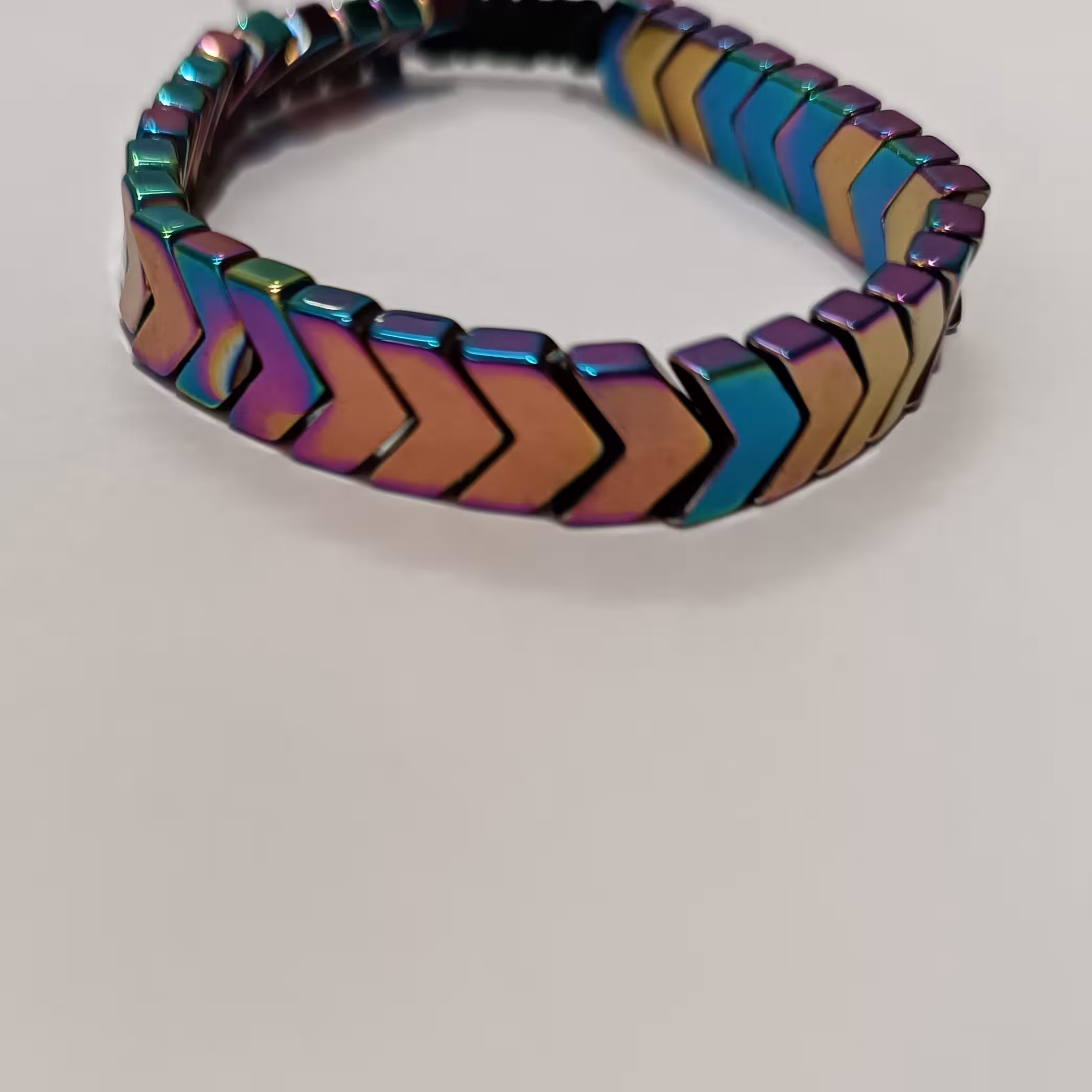 دستبند حدید هفت رنگ 