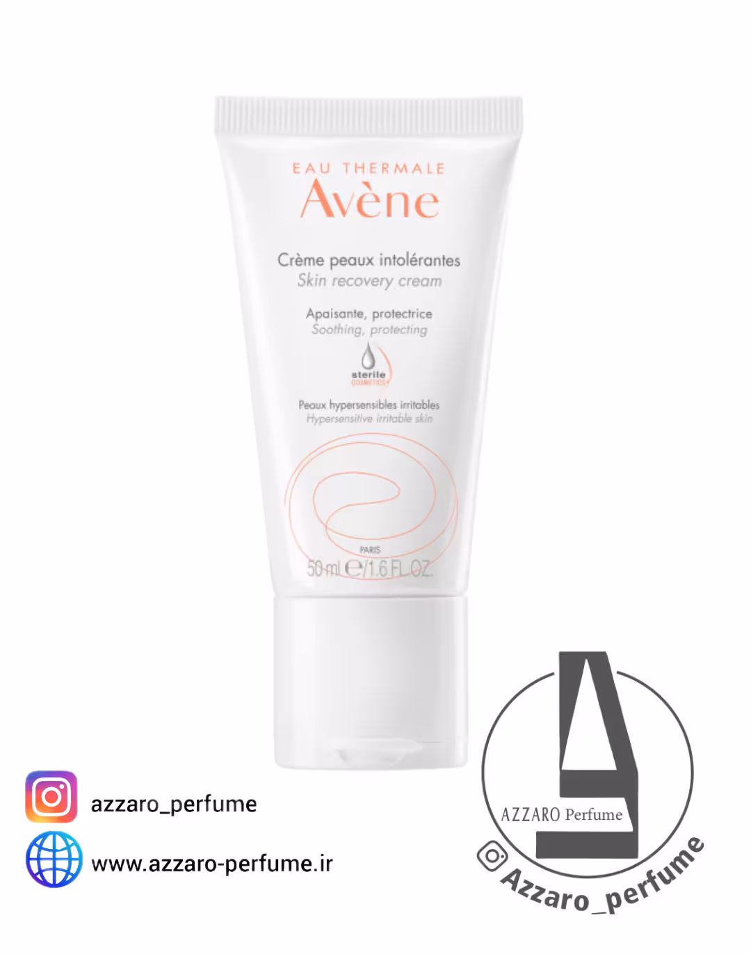 کرم بازسازی کننده اون (اَون) برای پوست های حساس Eau Thermale Avène حجم 50 میل