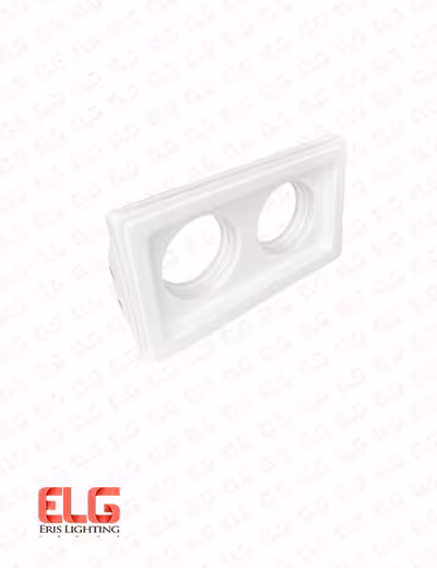 فریم هالوژن گچی دو شعله عمق کوتاه مدل MR-732 آقای نور