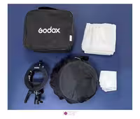 کیت سافت باکس فلاش اکسترنال godox 80*80 دست دوم | نگاه شاپ