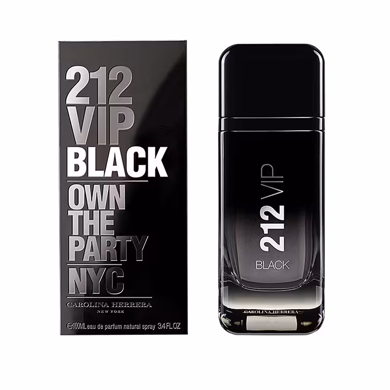 عطر ادکلن کارولینا هررا ۲۱۲ وی آی پی بلک Carolina Herrera 212 VIP Black • خوش آرا