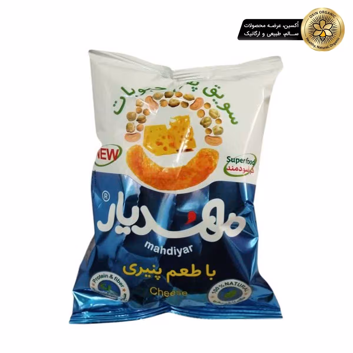 سویق پفی حبوبات پنیری 50 گرم مهدیارMahdiyar puffed cheese Swayq 50gr
