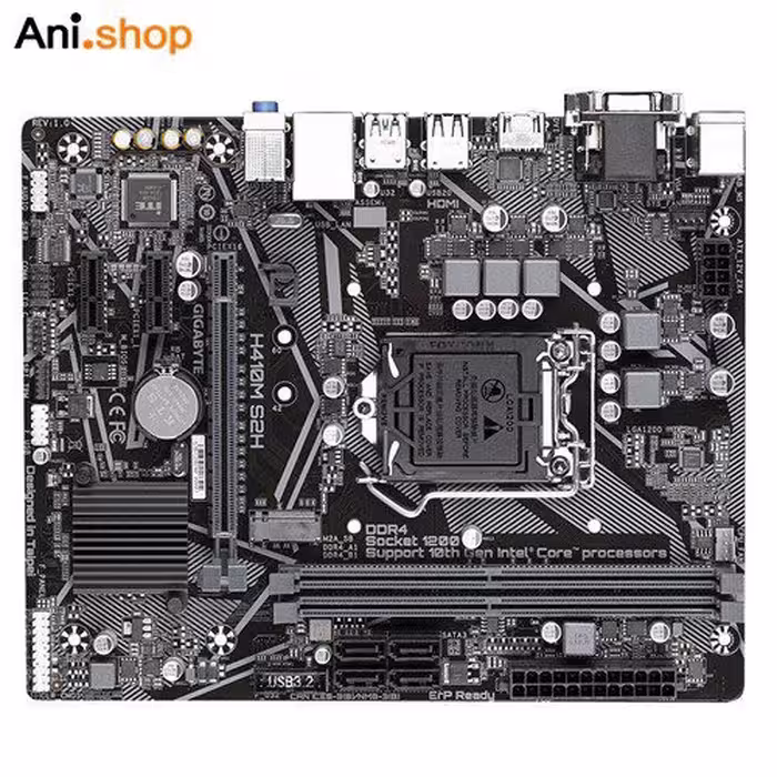 مادربرد گیگابایت مدل H410M، کد 603