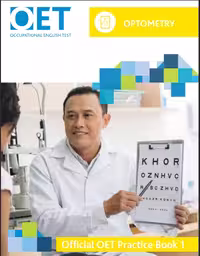 خرید و دانلود نسخه کامل کتاب OET Optometry_ Official OET Practice Book 1_ For tests from 31 August 2019_nodrm - PDF