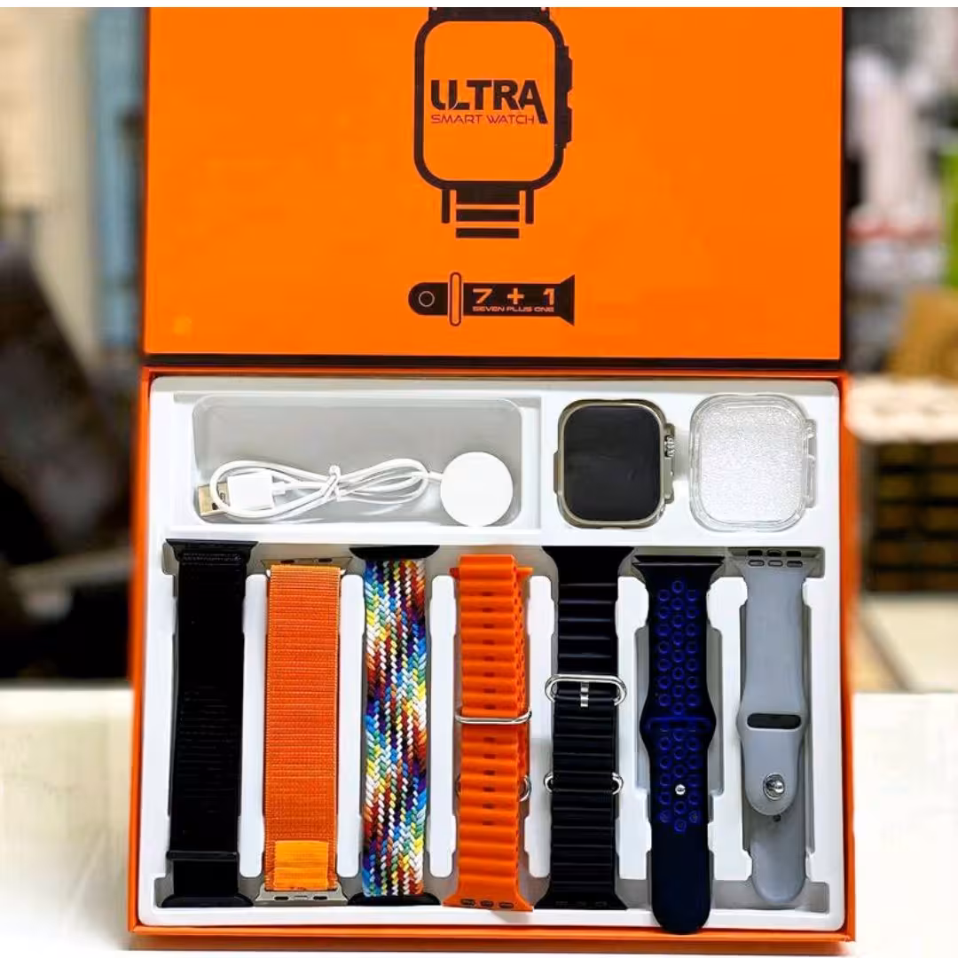 ساعت هوشمند اولترا با 7 بند 