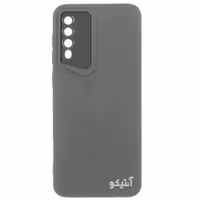 قاب ژله ای Porsche Design محافظ لنزدار مناسب برای Samsung A70-خاکستری