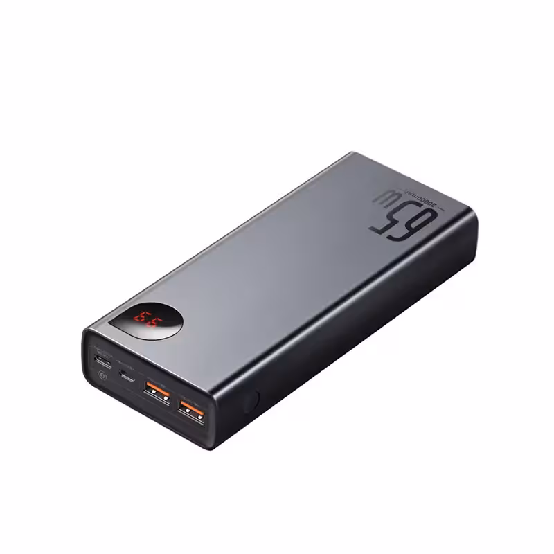 پاوربانک 20000 باسئوس مدل Adaman Metal PPADM65 65W