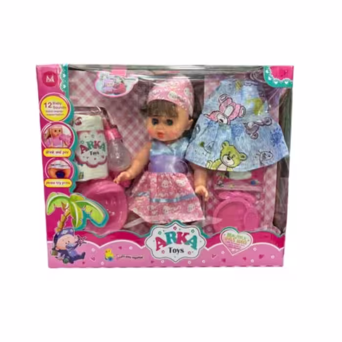 عروسک مدل Arka Toys ارتفاع 33 سانتی متر