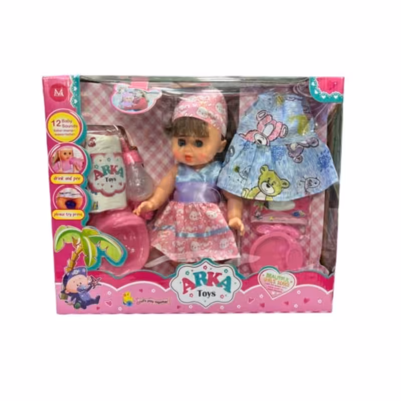 عروسک مدل Arka Toys ارتفاع 33 سانتی متر