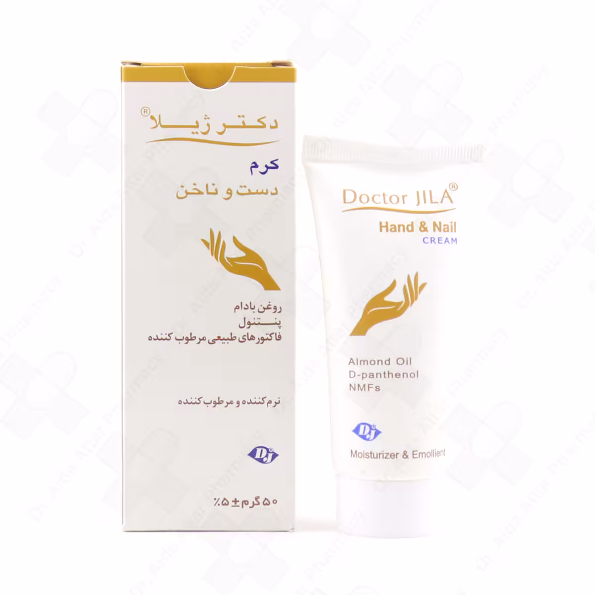 کرم دست و ناخن روغن بادام 50 گرمی دکتر ژیلا