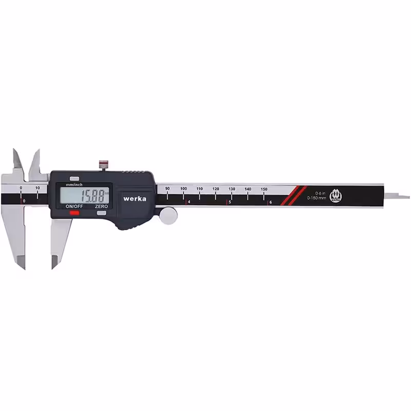 کولیس دیجیتال ورکا مدل werka 210-8814 digital caliper