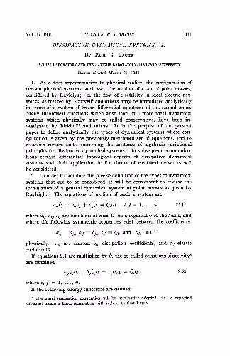 خرید و دانلود نسخه کامل کتاب Dissipative Dynamical Systems I