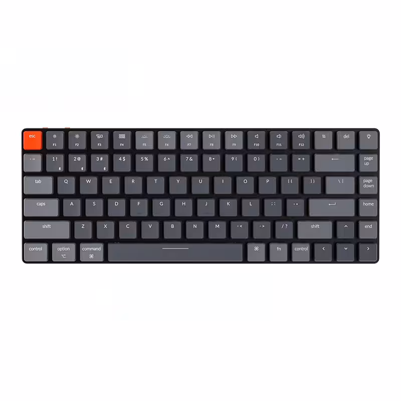 کیبورد بی سیم گیمینگ کیکورن K3 V2 75% OPT Brown SW Flat RGB