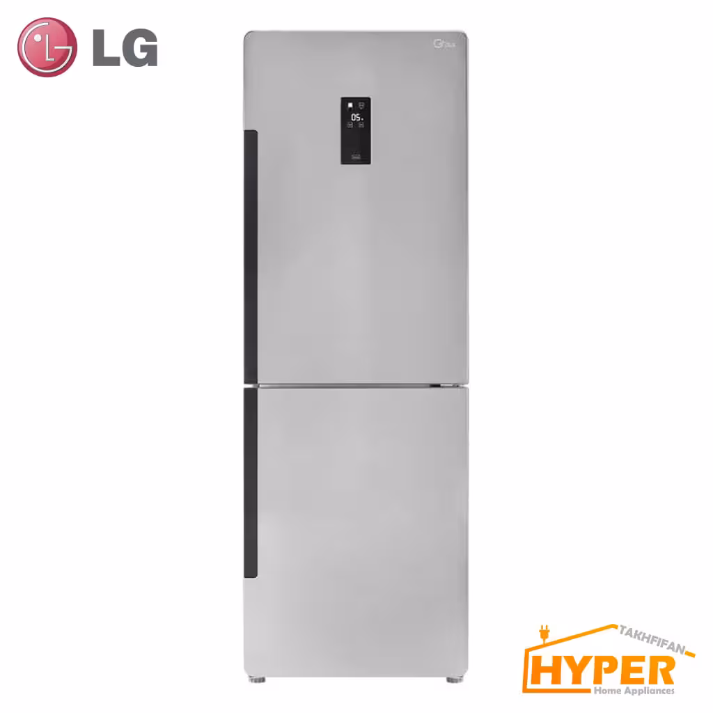 یخچال فریزر جی پلاس GRF-J302S نقره ای