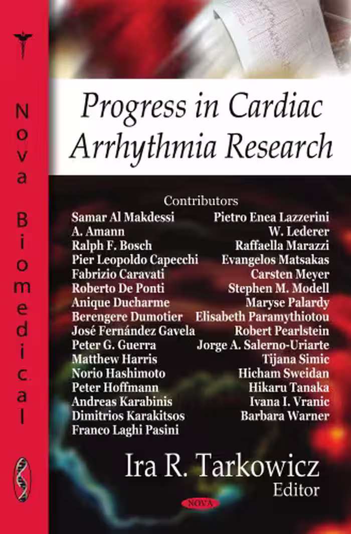 خرید و دانلود نسخه کامل کتاب Progress in Cardiac Arrythmia Research
