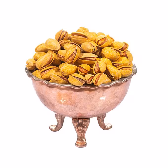پسته اکبری دستچین زعفرانی (1کیلو)