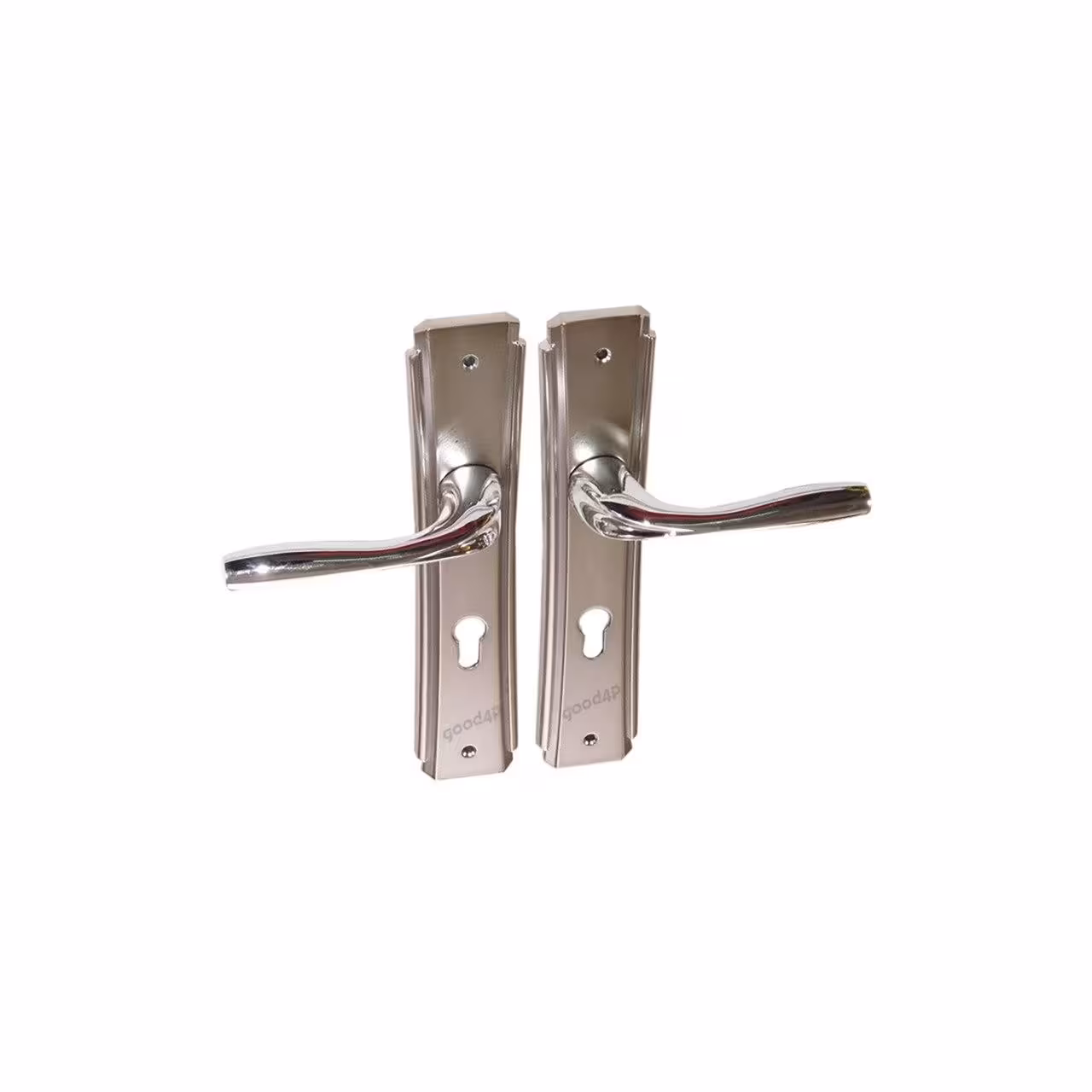 دستگیره پلاک سربی مدل 2522 سوئیچی کروم براق رابین کلون