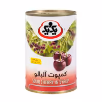 کمپوت آلبالو یک و یک 420 گرمی