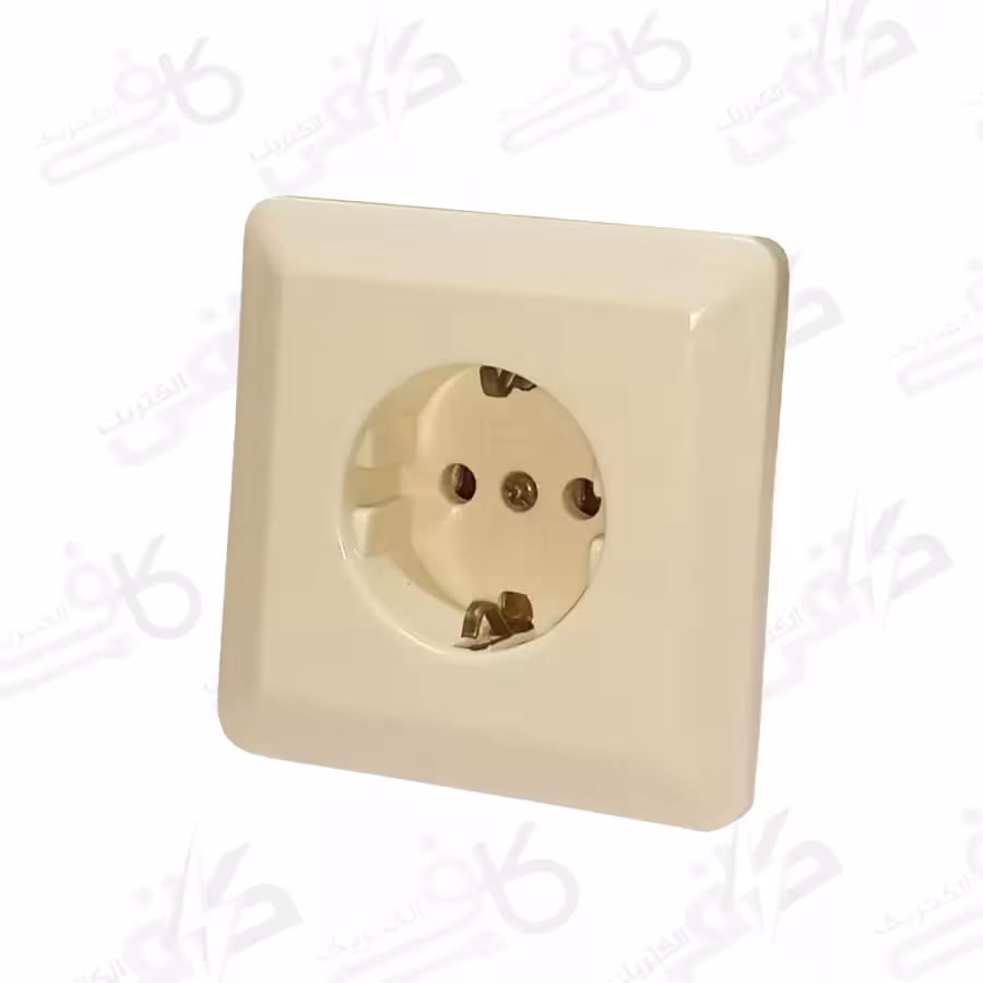 پریز توکار ارتدار مغزی سرامیکی فردان الکتریک