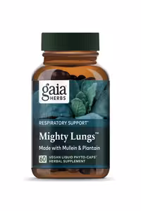 کپسول مایع گیاهی حفظ سلامت ریه Gaia Herbs - بسته 60 عددی