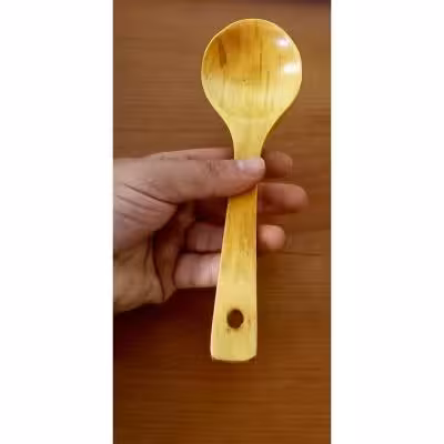 ملاقه چوبی 22 سانتی وارداتی