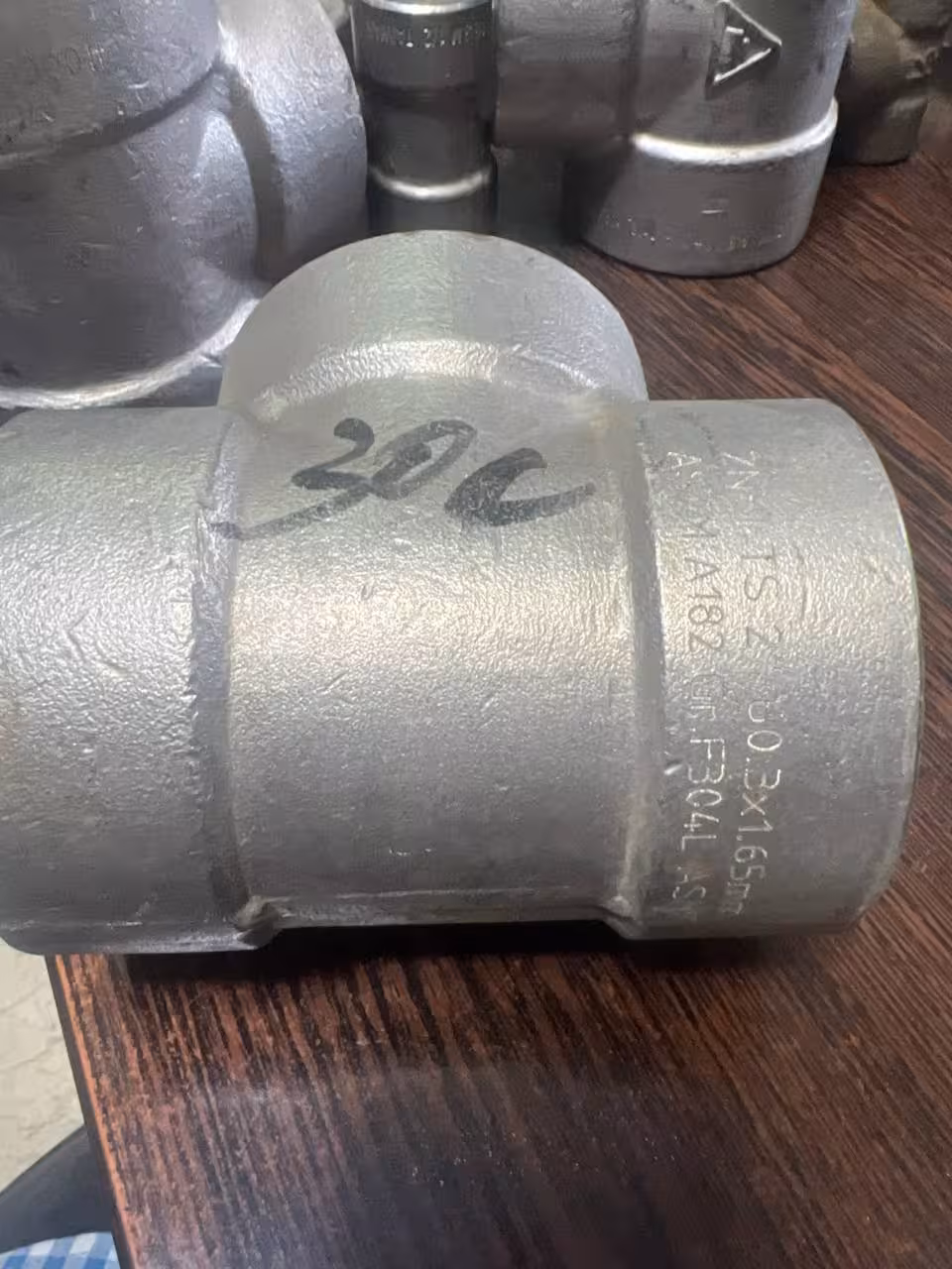 سه راه مساوی  ساکت ولد سایز 2" اینج کلاس 3000 از جنس SA182F304/304L