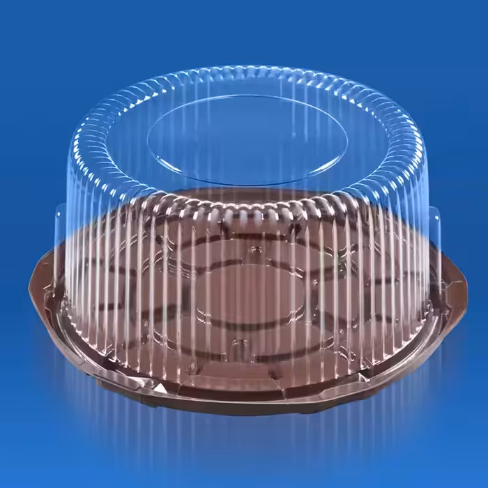 ظرف کیک متوسط صنایع کارتن 60 عددی