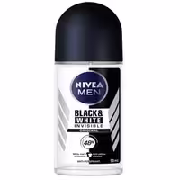 مام رول ضد تعریق مردانه نیوا مدل Black & White حجم 50 میلی لیتر