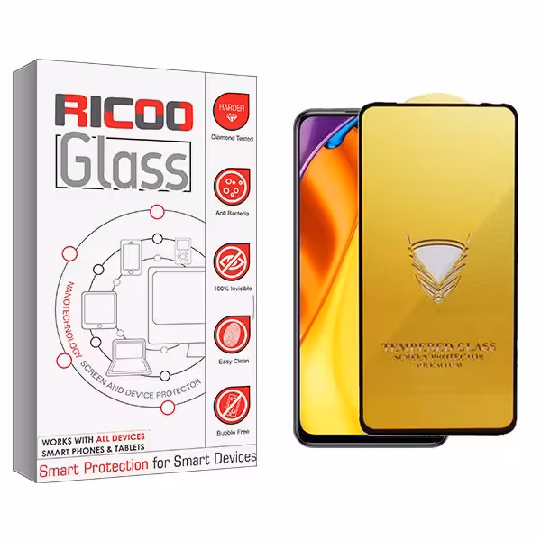 محافظ صفحه نمایش ریکو مدل RiC2 OG مناسب برای گوشی موبایل سامسونگ Poco M3 Pro