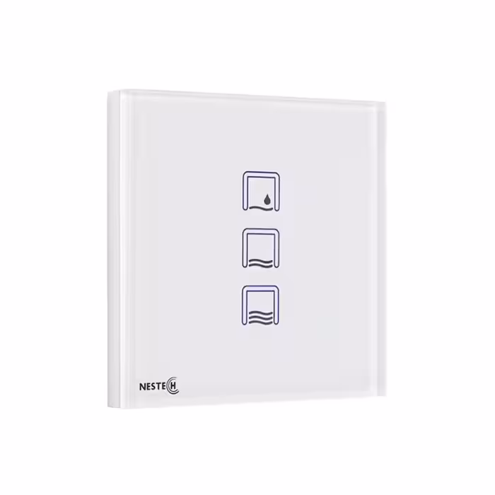 کلید لمسی هوشمند RF کولر آبی نستک سری NE4