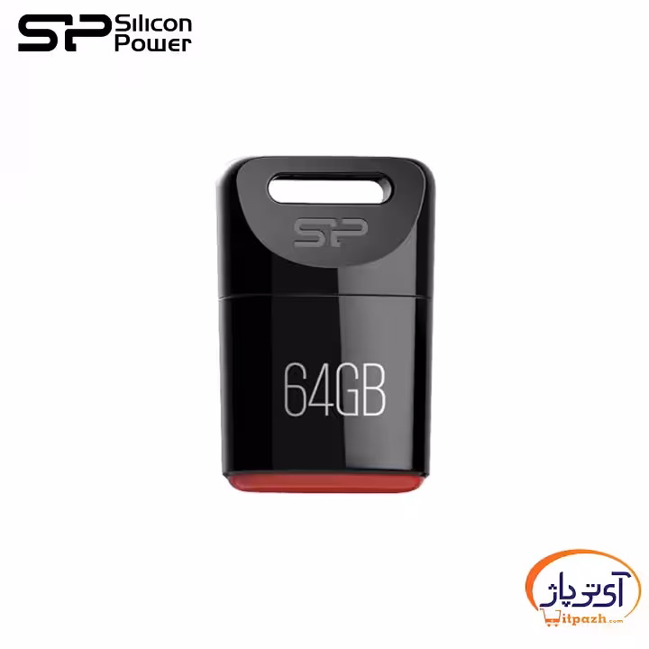 فلش مموری سیلیکون پاور 64 گیگابایت Touch T06