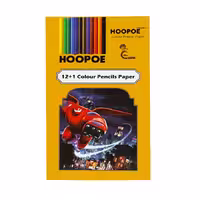 مداد رنگی روزنامه ای 13 رنگ هوپ HOOPOE کد 26