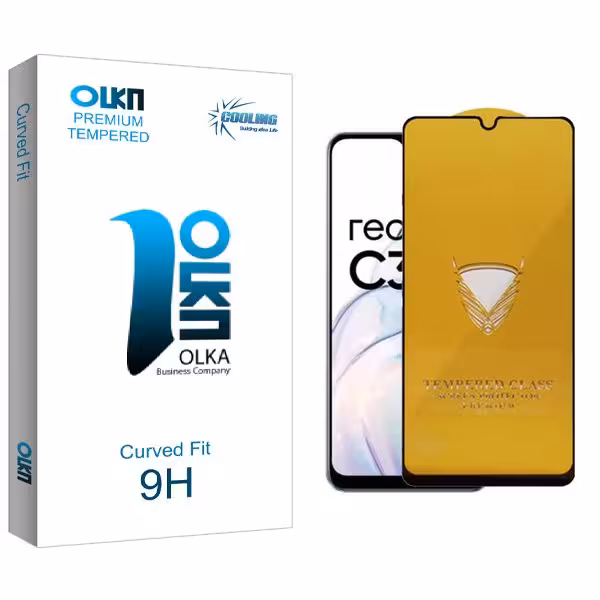 محافظ صفحه نمایش کولینگ مدل Olka OG مناسب برای گوشی موبایل ریلمی C30s