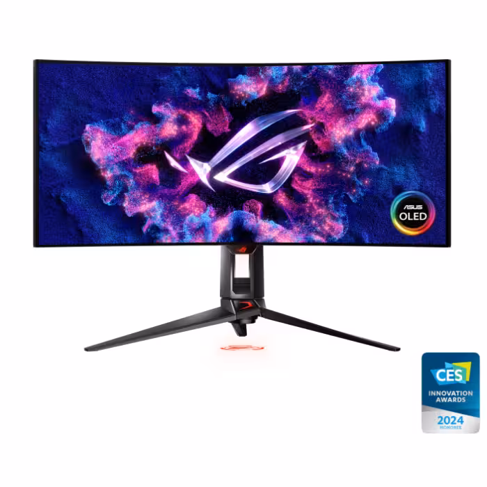 ASUS ROG Swift OLED PG34WCDM 34 Inch UWQHD 0.03ms (GTG) 240Hz WOLED Curved Gaming Monitor