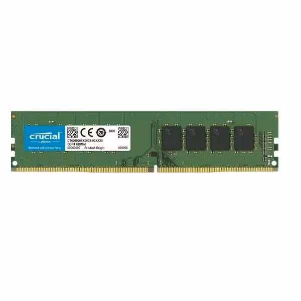 رم دسکتاپ DDR4 تک کاناله 3200 مگاهرتز CL22 کروشیال ظرفیت 32 گیگابایت