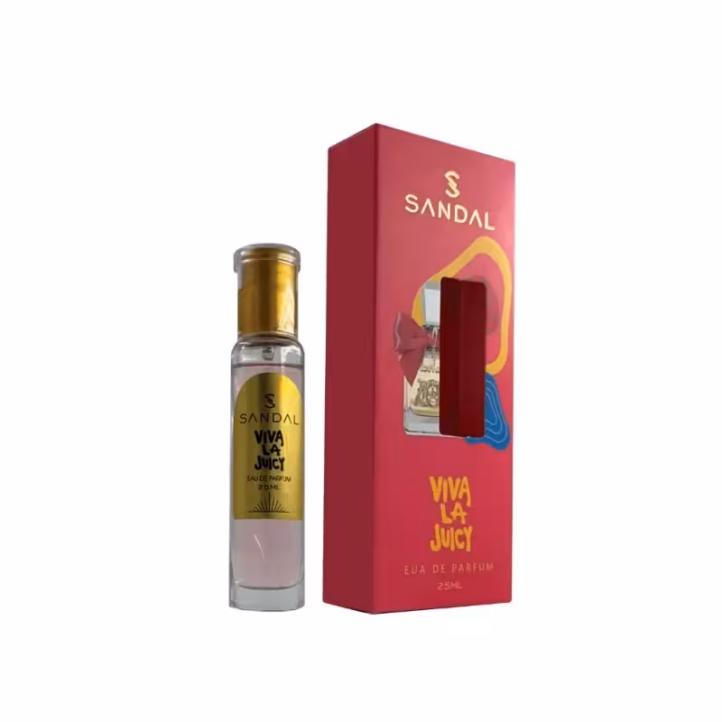 عطر جیبی زنانه صندل مدل ویوا لا جوسی SANDAL حجم 25 میل