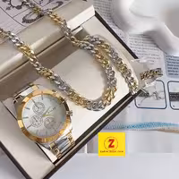 ست ساعت مردانه و نیمست کارتیر دو رنگ
