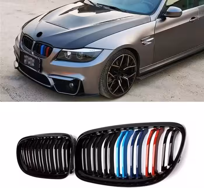 جلوپنجره دو لاین بی ام و E90 LCI | از سال 2009 تا 2012