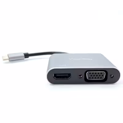 مبدل usb-C به HDMI / VGA وگیگ مدل V-TC02