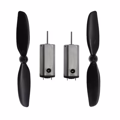 موتور و ملخ ربات مدل 25mm مجموعه 4 عددی