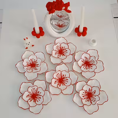 قالب شمع مدل گل نیلوفر