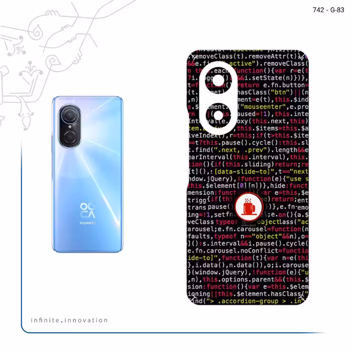 برچسب پوششی ماهوت مدل Programming 1 مناسب برای گوشی موبایل هوآوی Nova 9 SE