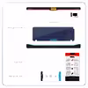 برچسب پوششی ماهوت مدل Deep-Blue-Leather مناسب برای تبلت سامسونگ Galaxy Tab S2 9.7 2015 T810